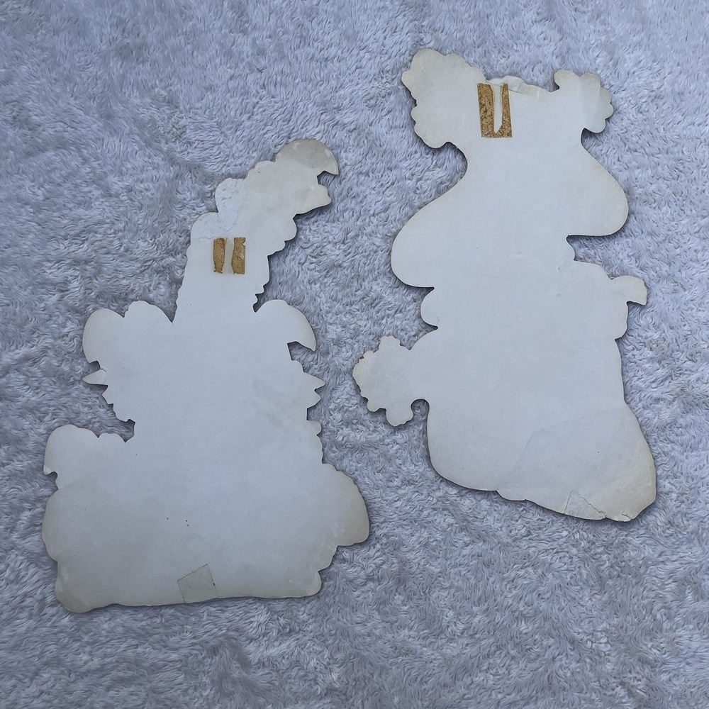 Vintage Halloween Die Cut Decorations Eureka Hallmark Ghost Yard Stakes Lot of 6 - Picture 5 of 14